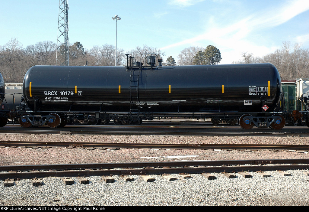 BRCX 10179, New on the BNSF at Gibson Yard