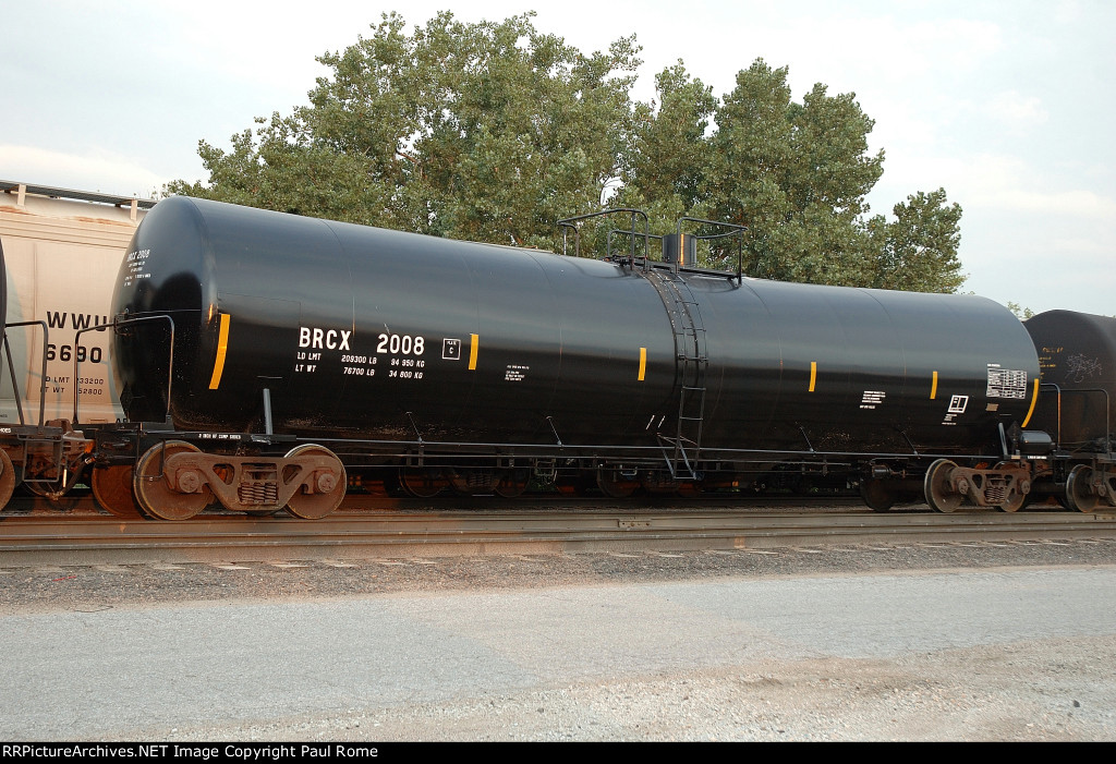 BRCX 2008, New on the UPRR