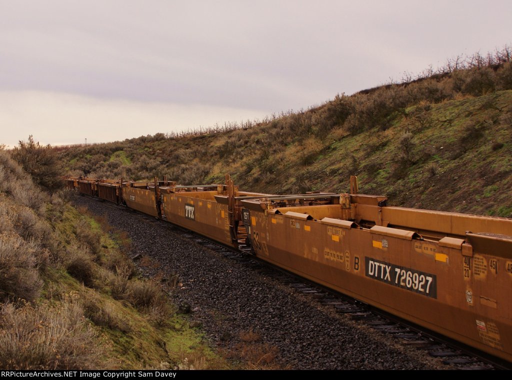 Stored Baretables on the old SP&S Mainline.