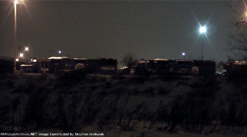 NS Local Manifest with nothing but ex-Conrail Power in Bison Yard!