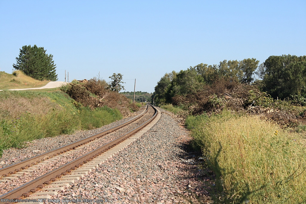 Blair Sub Double Track work