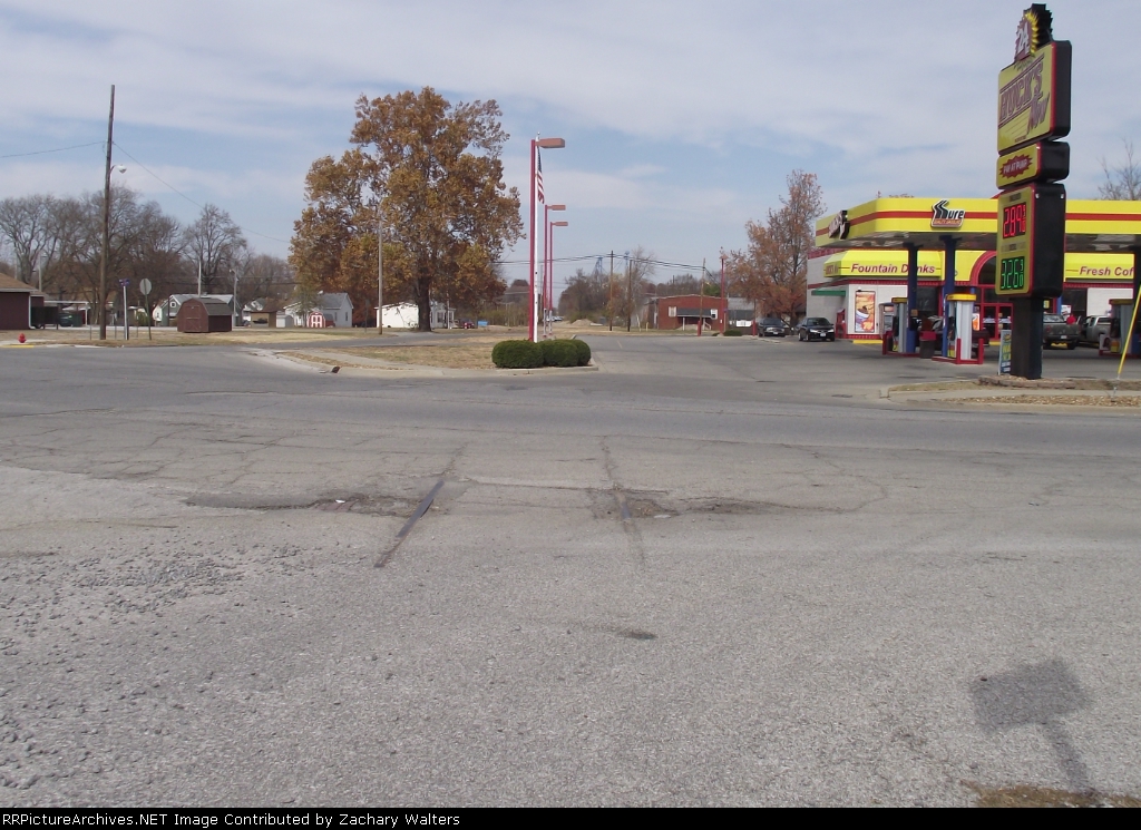 Old B&O beside Depot