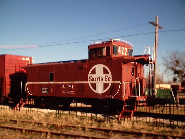 ATSF 999422 (retired) on display