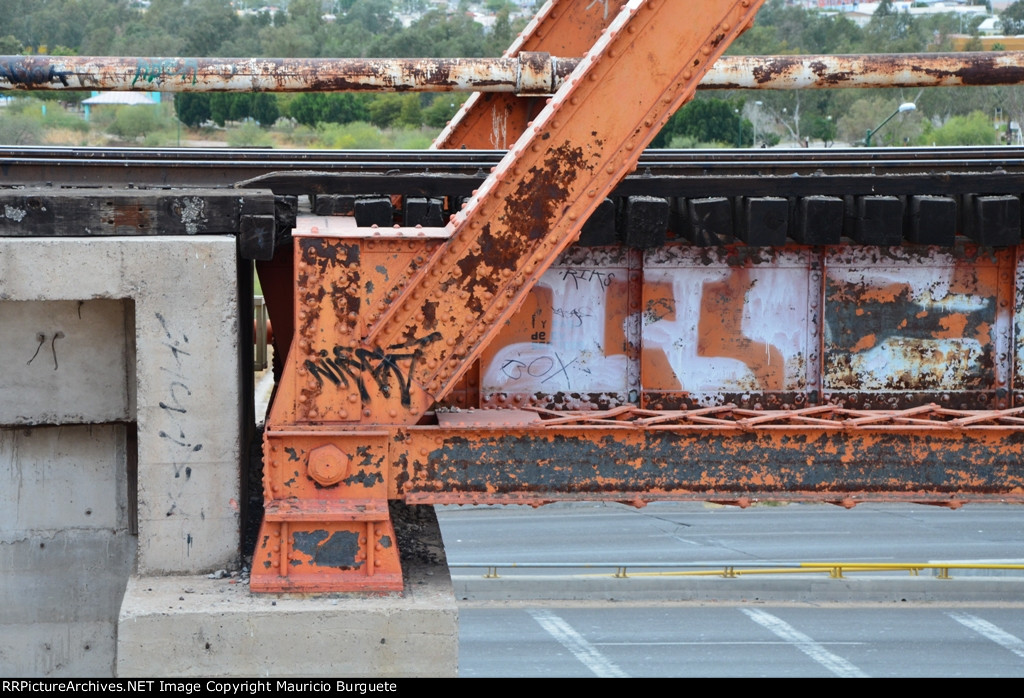 Sonora River Bridge at Hermosillo's Dam