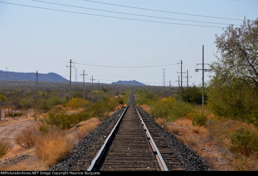 Track to Grupo Mexico Intermodal Terminal in Hermosillo