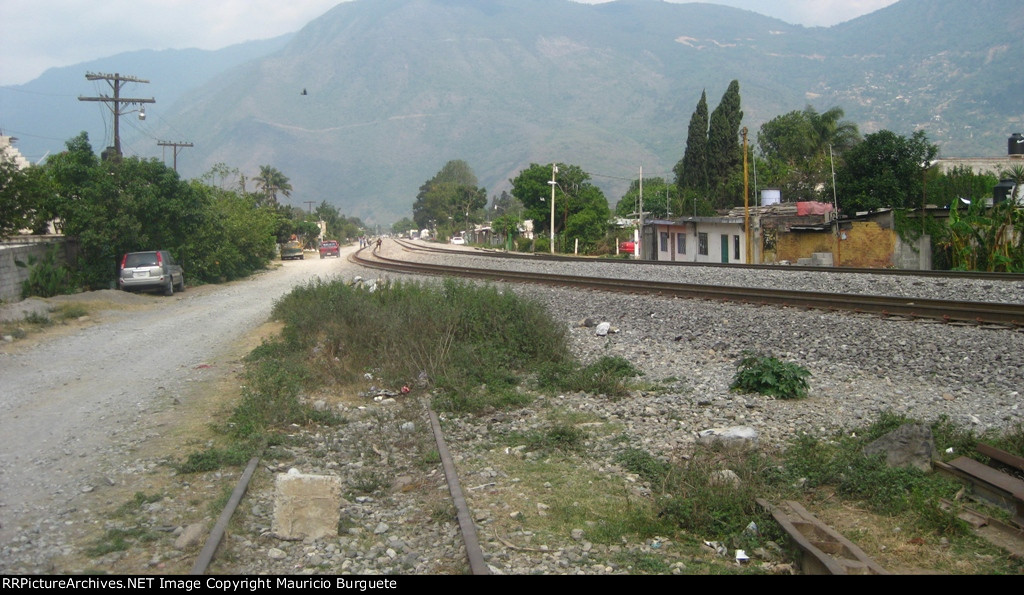 The place where the old route and the new one split