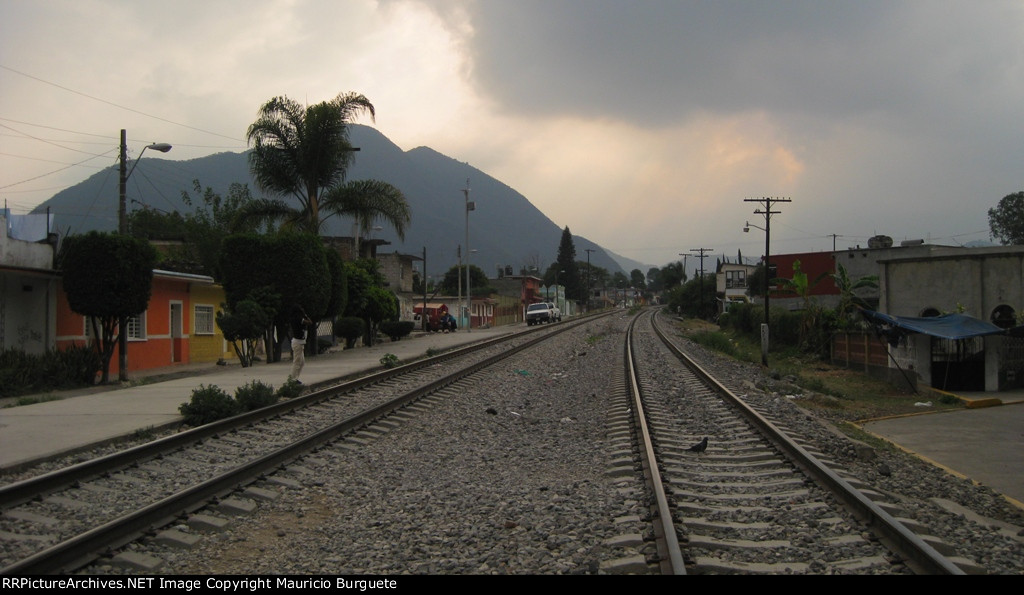 Sunset at Santa Rosa Station