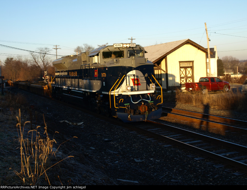 wabash heritage unit @mertztown, pa station