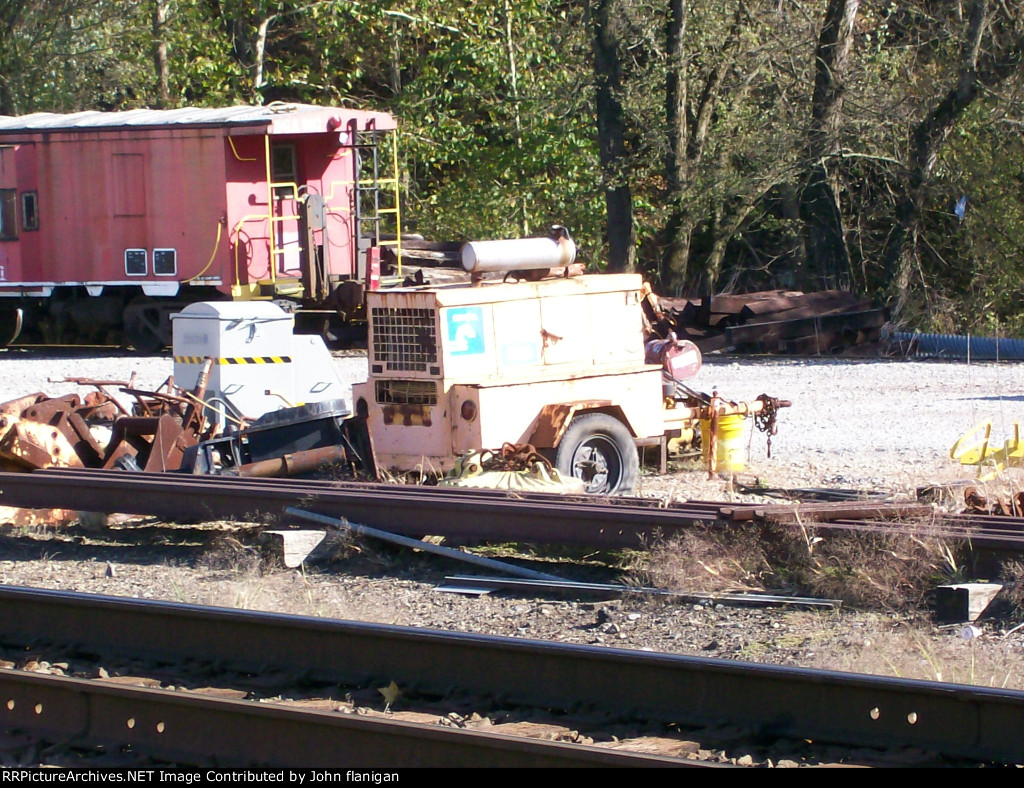 NS MOW Train @ the Waynesburg Depot