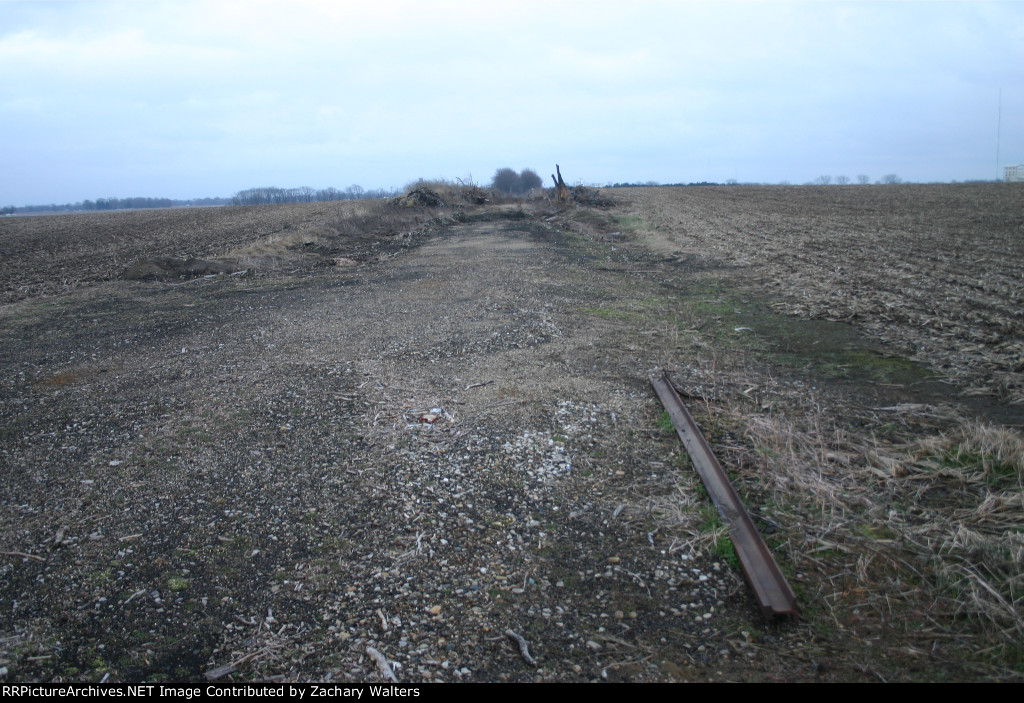 PRR Roadbed being cleared