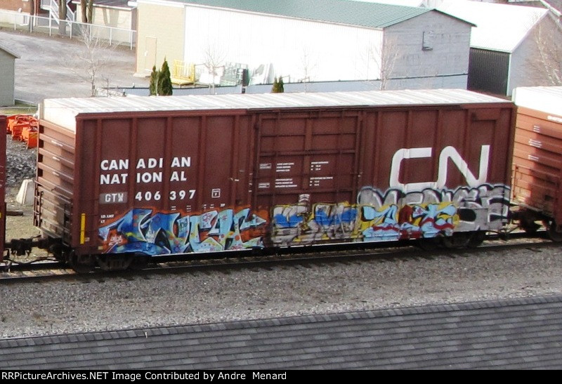 CN GTW box car