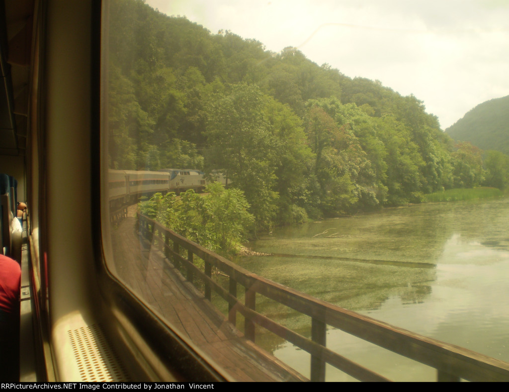 Crossing the New River
