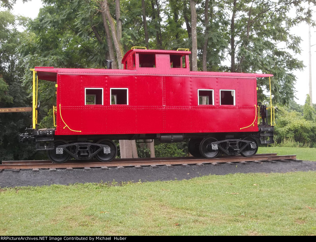 Ironton Railroad caboose #6