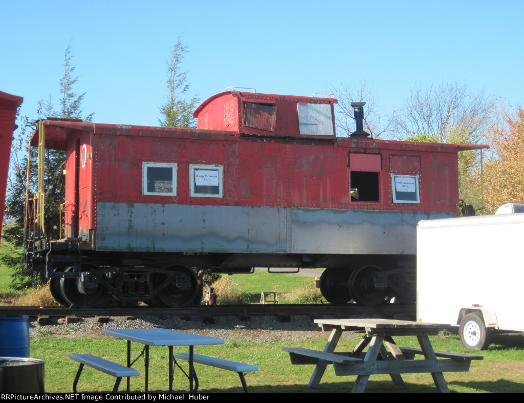 Ironton Railroad caboose #6