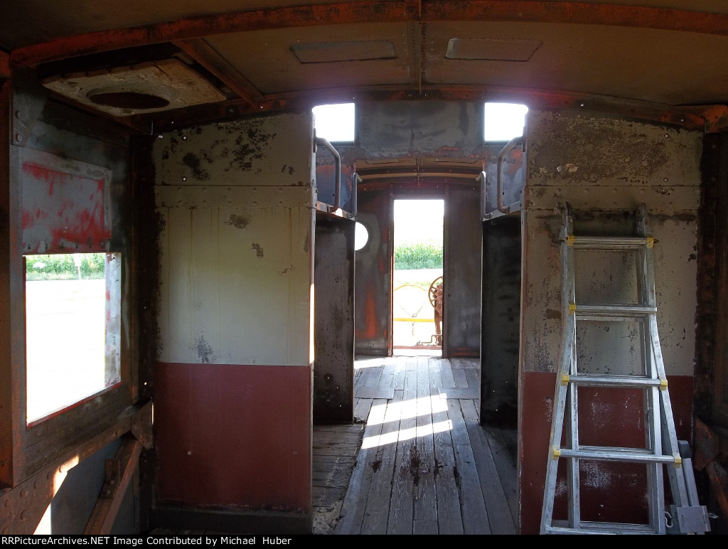 Ironton Railroad caboose #6