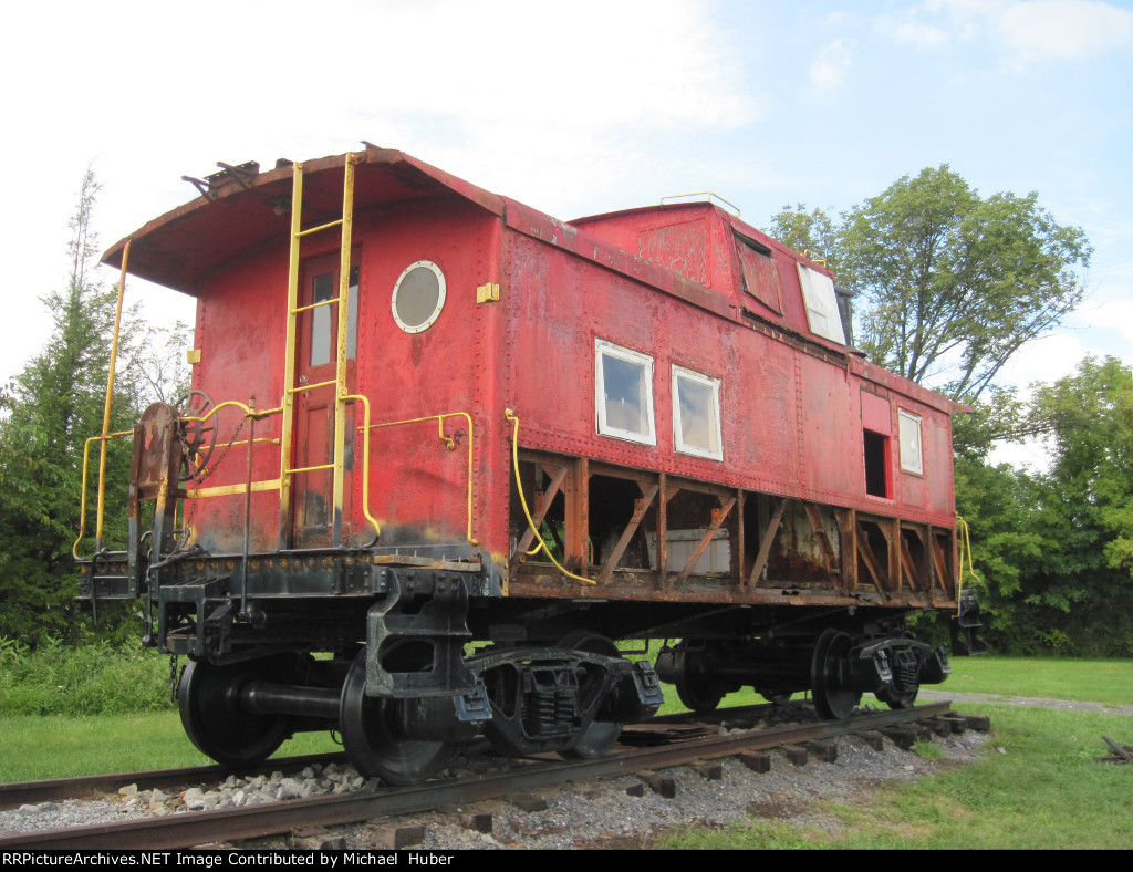 Restoration of Ironton Railroad caboose #6 has begun