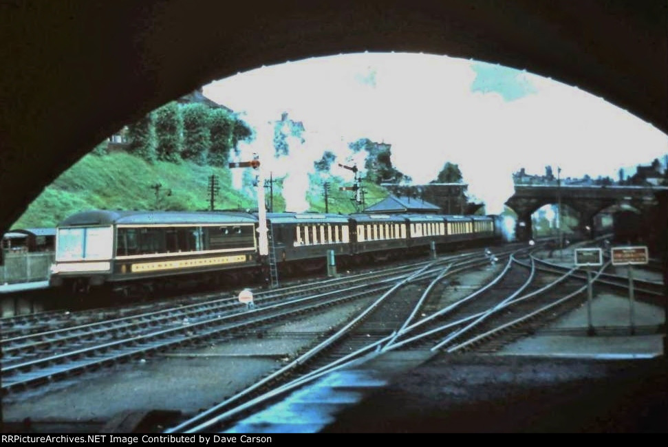 Pullman Observation Car on back on Devon Belle