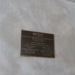 Dedication plaque