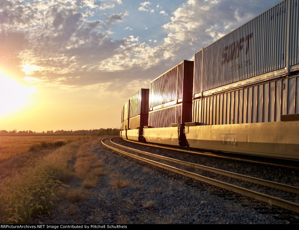 NS 224 At Sunset