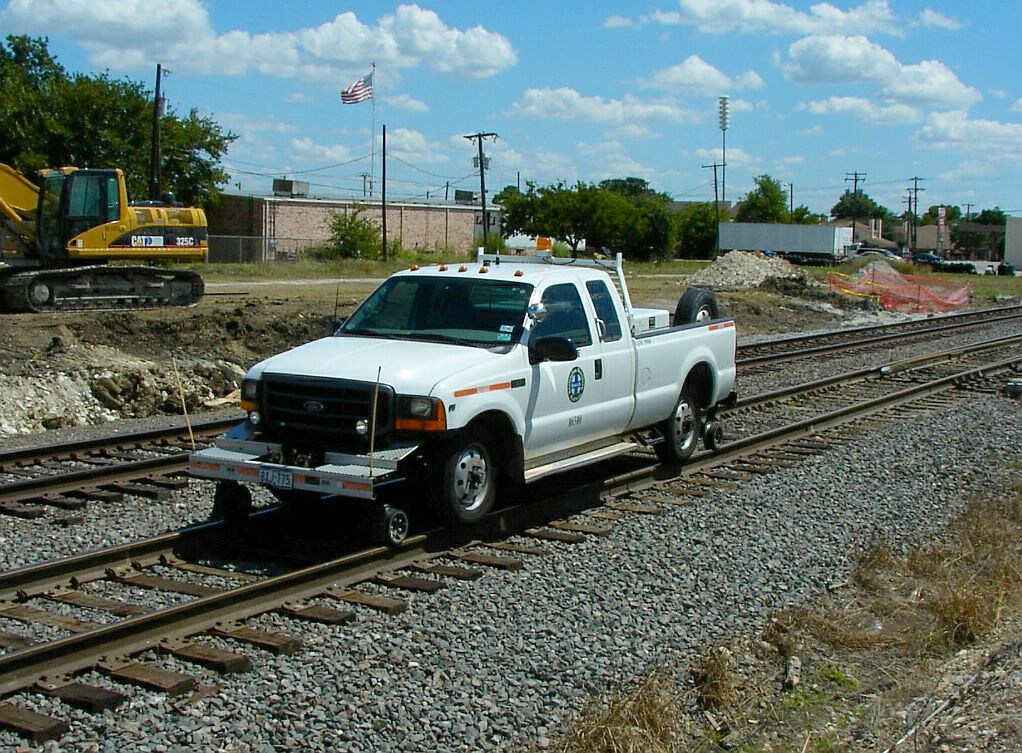 BNSF 51 "Highrailer Inspection Truck"