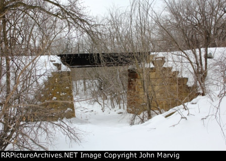 Ex CMO Bridge at West end of Merriam Yard