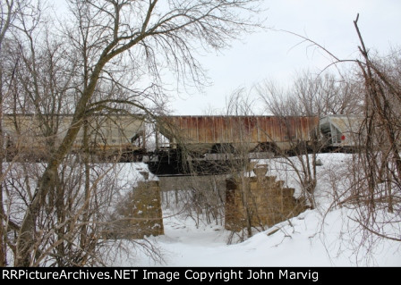 Ex CMO Bridge at West end of Merriam Yard