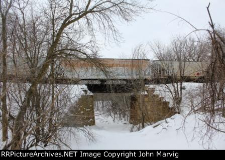 Ex CMO Bridge at West end of Merriam Yard