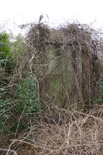 The second of three trestle supports.