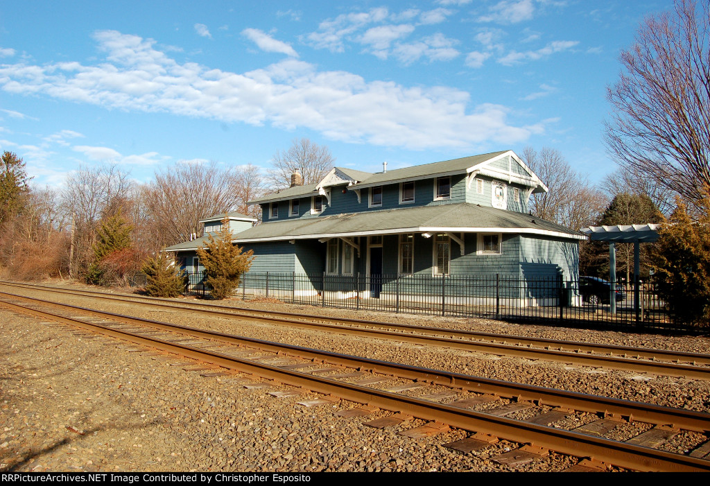 The former Sea Girt Station of the NY&LB