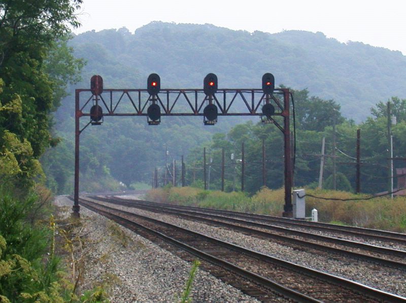 Just west of the junction to Logan