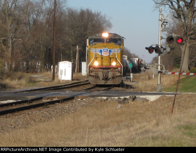 Coming into town for crew change
