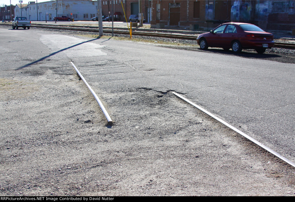Still rail layout right cover of pavement there.