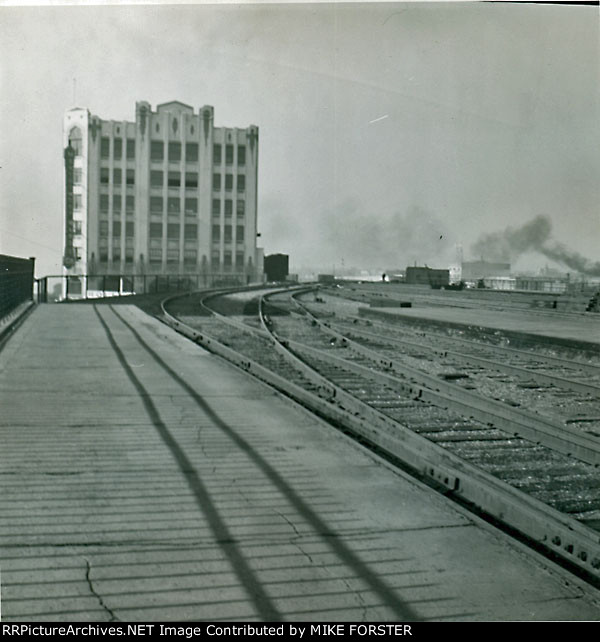 Old Spokane Union Pacific Depot area 1940's