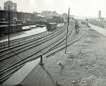 Old Spokane Union pacific Depot area 1940's