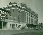 Old Spokane Union Pacific Depot area 1940's