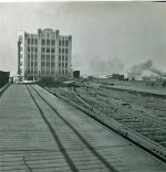 Old Spokane Union Pacific Depot area 1940's