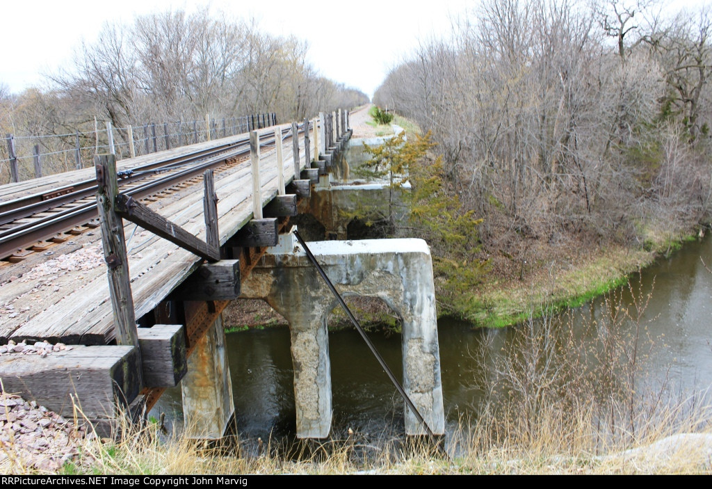 TC&W Ex MILW Carver Creek Bridge