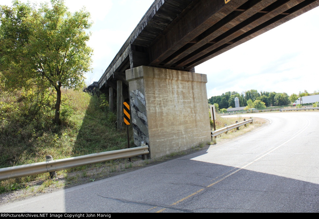 Ex MILW, Now abandoned County 45 Bridge