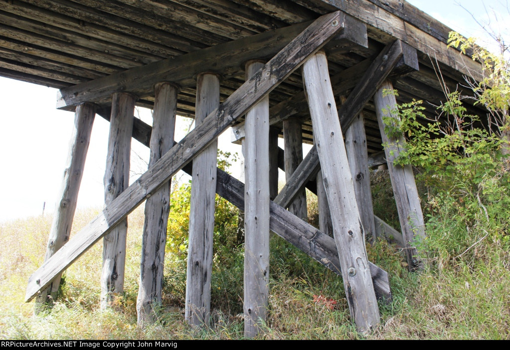 Ex MILW, Now abandoned County 45 Bridge