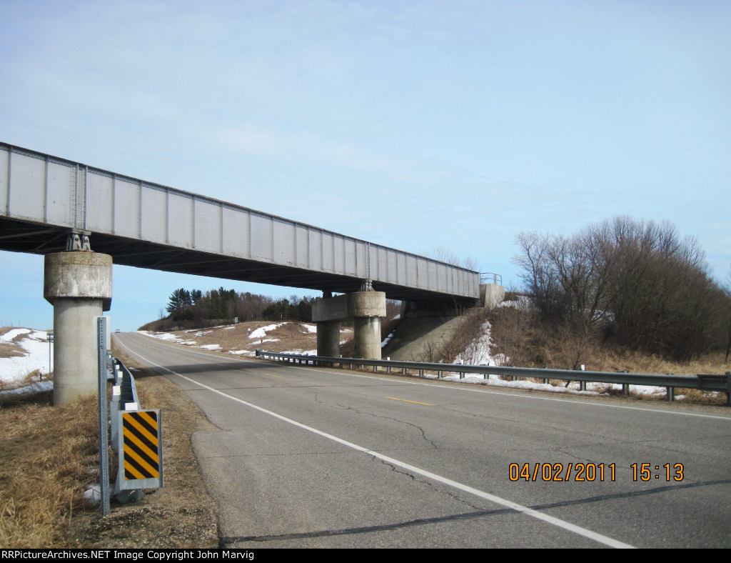 Central Lakes Trail Ex GN Bridge over MN 78