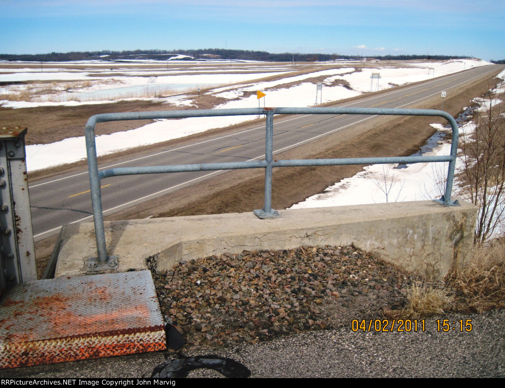 Central Lakes Trail Ex GN Bridge over MN 78