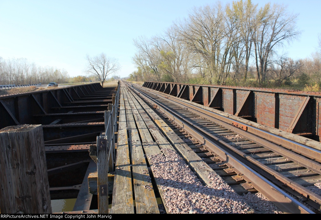 TC&W Ex MILW over Watson Sag