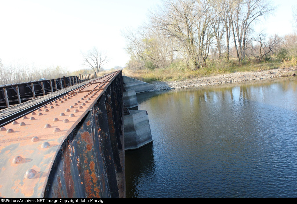 TC&W Ex MILW over Watson Sag