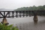 BNSF Ex GN Bridge #10 across the Mississippi River