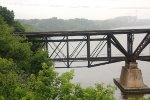 BNSF Ex GN Bridge #10 across the Mississippi River
