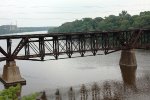 BNSF Ex GN Bridge #10 across the Mississippi River