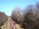 TC&W Tracks looking east off Mcknight Road Bridge