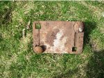 Historic Tie Plate and Railspikes from MILW line
