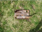 Historic Tie Plate and Railspikes from MILW line