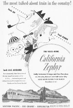 California Zephyr Advertisement